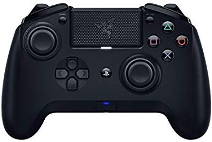 Razer Raiju Tournament Edition with the1.04 Firmware Gaming Controller Bluetooth & Wired Connection (PS4 PC USB Controller with Four Programmable Buttons, Ergonomics Optimized for Esports)