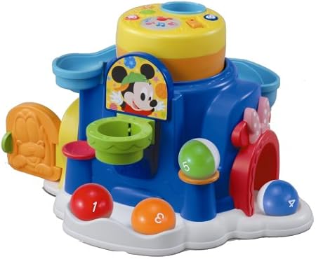Amazon ディズニーベビー のびーのびーボールタワー 赤ちゃん 幼児のおもちゃ おもちゃ