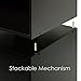 Furinno Hidup Tropika Eco Modular Open Cube Tall Storage Shelf, Espresso