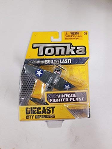 Tonka Vintage Fighter Plane City Defenders (Green)