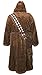 Robe Factory Star Wars Chewbacca Adult Bathrobe & Swim Suit Cover Up Big and Tall, Brown