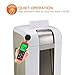 Bonsaii 240 Mins Evershred Pro Micro-Cut Paper Shredder, P-5 High Security Ultra-Quiet Heavy Duty Office Shredder for Documents/Mails/CDs/Cards, 10-Sheet 7.9 Gallons Pullout Bin with 4 Casters (4S30)