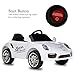 Uenjoy Kids Electric Ride on Cars 6v Battery Power Motorized Vehicles, Remote Control, Suspension, Music, Headlights, Horn, White