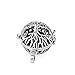 Sromay 5Pcs Antique Silver Diffuser Locket Aromatherapy Essential Oil Tree of Life Cage Locket Pendant with Lava Beads