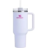 STANLEY Quencher H2O 30 oz (0.88L) Tumbler | Crystal Crush (Textured White with Pink)