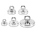 130 LBS Pulling Force Rare Earth Magnet, Super Strong Neodymium Fishing Magnets with countersunk Hole Eyebolt Diameter 1.89 inch(48mm) for Magnetic Fishing and Retrieving in River (1.89