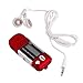 4GB MP3 USB Music Player Voice Recorder FM Radio Red