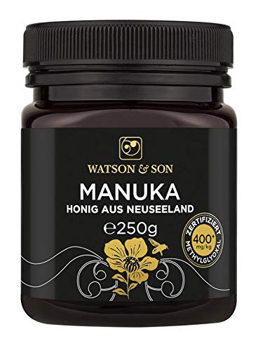 Watson & Son Manuka Honig MGO 400+ 250g | Premium Qualität aus Neuseeland