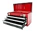 Excel TB133A-Red 21-Inch Portable Steel Tool Box, Red