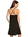 Finejo Women's Sleeveless Halter Neck Patchwork Lace Mini Casual Shift Dress