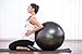 Live Infinitely Exercise Ball (55cm-95cm) Extra Thick Professional Grade Balance & Stability Ball- Anti Burst Tested Supports 2200lbs- Includes Hand Pump & Workout Guide Access
