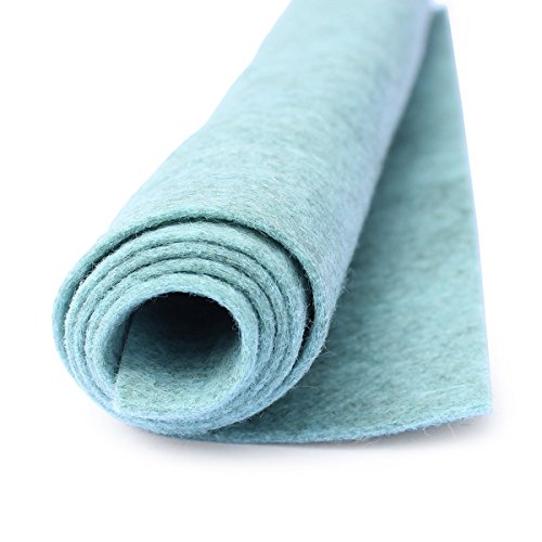 Mediterranean Mist - Wool Felt Oversized Sheet - 35% Wool Blend - 1 12x18 inch sheet