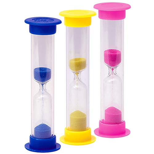 Giggle Time Two Minute Timers Hourglass Brush Timer for Kids Timer