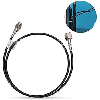 Soda Maker Tank Direct Adapter, 2.5M High Pressure Hose CO2 for SodaStream Soda Tube to External Tank Direct Adapter(2.5M G1/2-14)