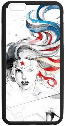 STYLE-UM@ Wonder Woman Iphone 6 6s Back Cover, Protective Snap On Case Skin TPU For Iphone 6 6s (4.7 inch)