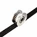Wangdd22 2pcs GT2 Pulley 20 Teeth Bore 5mm + 5m GT2 Timing Pulley Belt + 2pcs Idler +4pcs Belt Locking Spring for 3D printer RepRap
