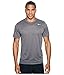 NIKE Men's Dry Legend 2 Tee, Charcoal Heather/Matte Silver, Large