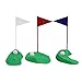 PME Golf Decorations/Plastic Figures, 13-Pieces, Green/Red/Blue/White/Black