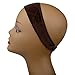 CherryLabel Wigbandz Elastic Velcro-Free Wig Band, Brown