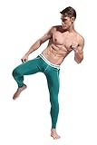 ARCITON Men's Low Rise Leggings Long Johns Thermal Pant