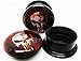 The Punisher Bloody Skull Ear Plugs - Acrylic Screw-On - 8 Sizes - Brand NewPair (00 Gauge (10mm))