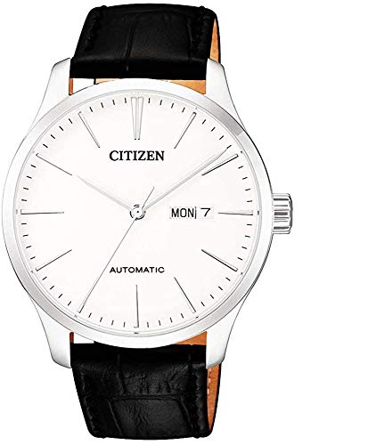 Citizen Automatic Mechanical Date Watch NH8350-08B & Microfiber Cloth 5.1 x 5.1 inches (13 x 13 cm) Included