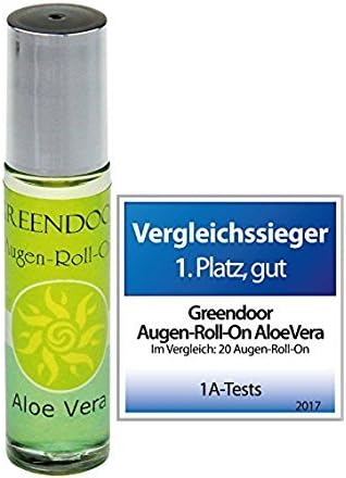 Greendoor eye Roll-On Aloe Vera 10ml, Eye care from the Natural cosmetic Factory