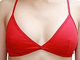 YogaColors Women's Tattoo Cotton Spandex Cross Back Bra