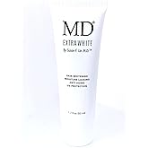 MD® Extra White Instant Tone-Up Cream - Clinical Tranexamic Acid & Alpha-Arbutin - Dark Spot Corrector & Melasma Appearance Solution - Hydrating Glass Skin Face Moisturizer with Peptides & UV Shield