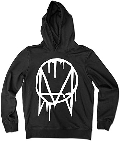 New Melt Owsla Circle Hoodied Pull-over Mens Black