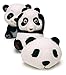 Super Slow Rising Squishies Pack. Includes a Set of 3 Squishy Jumbo Panda Bear. Large Soft Scented Cute Kawaii, Colorful Animal Stress Relief Toy for Kids and Adults. Amazing Squeeze Toys