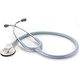 ADC Adscope Model 615 Platinum Sculpted Clinician Stethoscope with Tunable AFD Technology, Light Blue