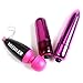 DGz 3Pcs/Set Mini Bullet Vibrant Toy for Women,Waterproof Cordless Electric Trigger Point Vibe, Smooth Silicone, Pocket Size - Purple 15