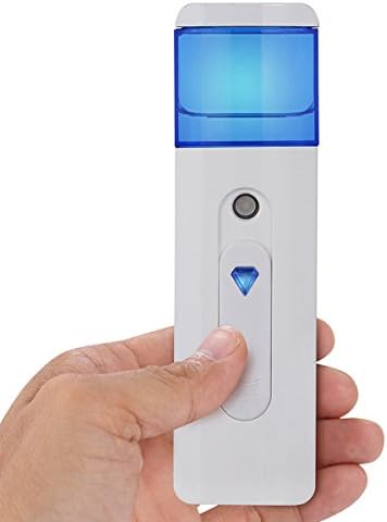 Facial Mist Sprayer, Handheld USB Rechargeable Nano Mist Sprayer for Skin Care ( White )