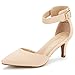 DREAM PAIRS Women's Lowpointed Low Heel Dress Pump Shoes