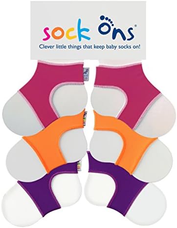 Clever Little Things That Keep Baby Socks On! 3 Pack