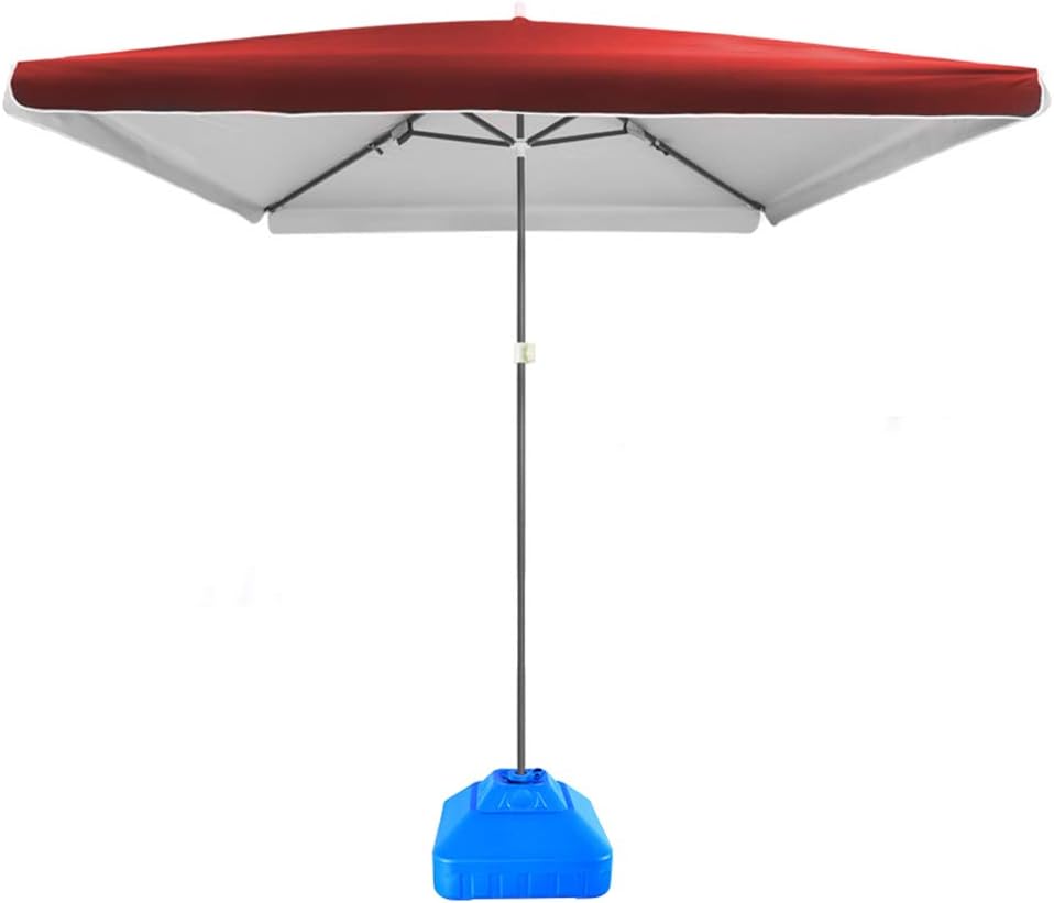 Amazon Com Umbrella Grace 7ft Patio Outdoor Table With Equipped Base Outdoor Market 2 Classic Colors Garden Outdoor