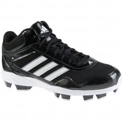 Adidas Mens Excelsior Pro Tpu Mid Cleats 12 1/2 Us Black/Silver