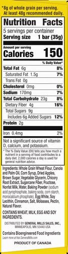 NATURE VALLEY SOFT-BAKED MUFFIN BARS, APPLE CINNAMON, SNACK BARS, 5 BARS, 6.2 OZ