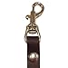 3/8” Brown Top Grain Leather Cross Body Skinny Replacement Handbag Purse Strap