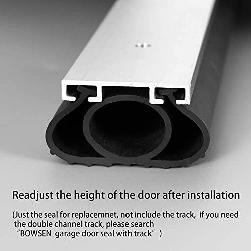 BOWSEN Garage Door Bottom Seals Weatherproof Weatherstrip Threshold