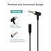 Lenink Replacement Cable,Audio Headphone Extension Cable Cord Compatible with Bose On-Ear OE Headphones,Black