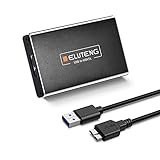 ELUTENG USB3.0 mSATA Adapter 30mm and 50mm 5Gbps Mini-SATA Enclosure USB3 UASP m-SATA SSD to USB Converter Compatible for Samsung SSD mSATA Solid State Drive