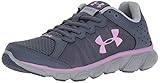 Under Armour Women's Micro G Assert 6, Apollo Gray/Overcast Gray/Icelandic Rose, 8.5 B(M) US