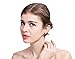 FIBO STEEL 4 Pairs Stainless Steel Mens Stud Earrings for Men Women Ear Piercing Plugs Tunnel,RG