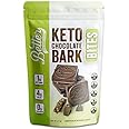 BETTER THAN GOOD Keto Chocolate Bark Bites | Sugar Free high protein Snacks, Low Carb Dark Chocolate Krunch | Gluten Free, Healthy Kids & Diabetic Friendly Snack | Occasion treat | 6 servings per bag (2 Pack)