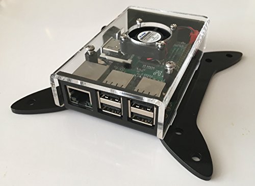 VESA Mount Case for Raspberry Pi 3, 2 & B+ with Fan