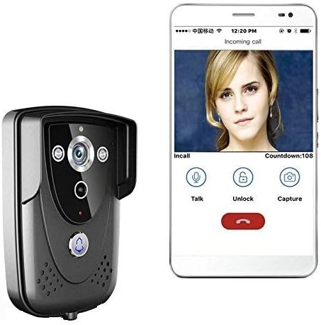 ENNIO WI-FI Wireless Video Door Phone Doorbell Intercom With Night Vision waterproof IP55 Wifi Video Doorbell