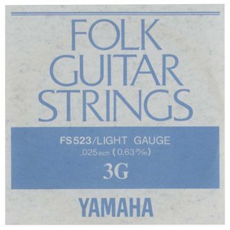 ヤマハ YAMAHA FS523 アコースティックギター用 バラ弦 3弦×6本セット商品画像