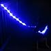 BLAZIN Light Up Dog Leash LED - 1,000 Feet of Visibility - USB Rechargeable Waterproof Glow in The Dark Dog Leash - 6 Foot, Blue